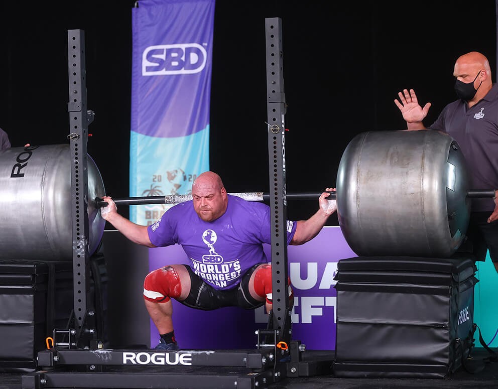 World's Strongest Man Shares Routine To Build 220Kg Squat