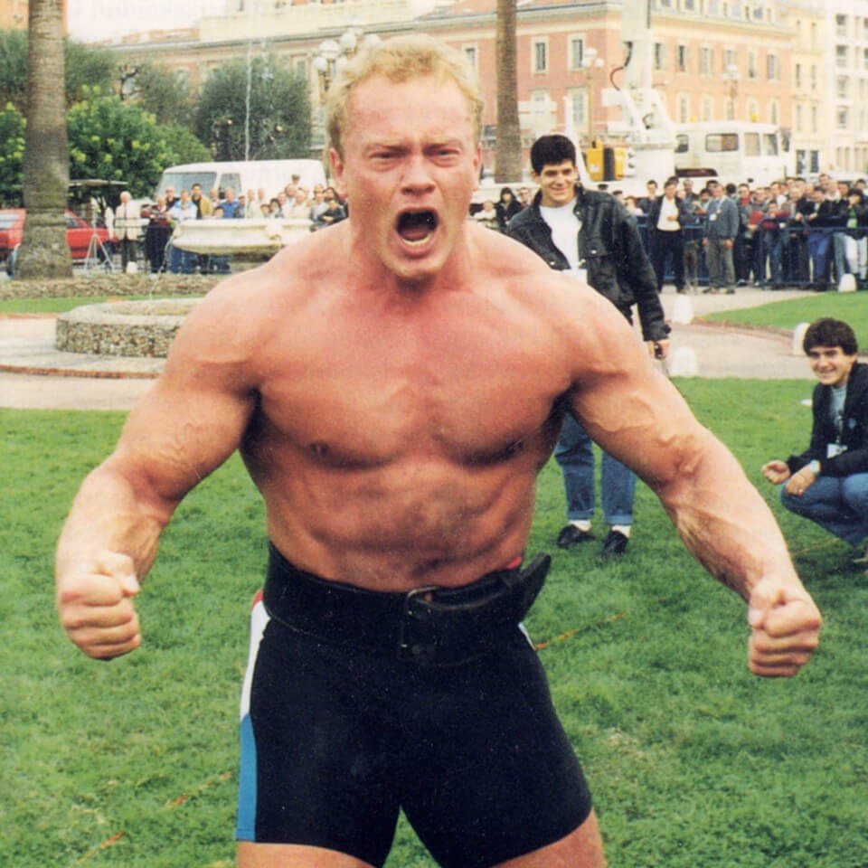 The Kaz press… bill “kaz” kazmaier 3 time worlds strongest man