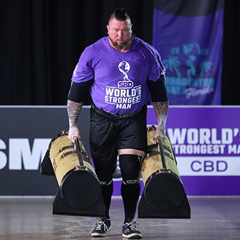 Krazy Glue® Challenges The World's Strongest Man to a Competition